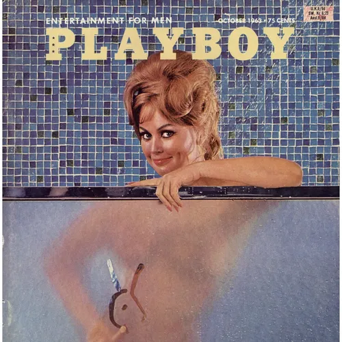 Playboy Magazine October 1963 Issue - Exclusive Nehru Interview, Lenny Bruce Autobiography, Jazz Poll, and Elsa Martinelli Portfolio