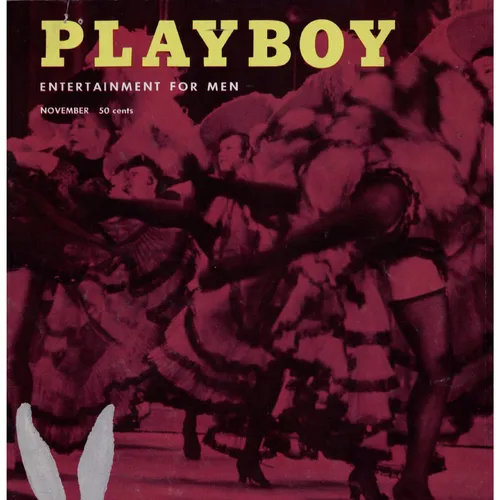 Playboy November 1954 Issue - A Mix of Fiction, Sports, Humor, and International Glamour