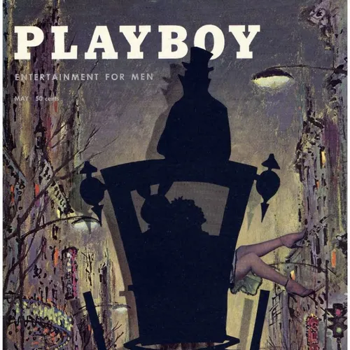 Playboy May 1955 Issue - A Blend of Fiction, Satire, and Enticing Pictorials