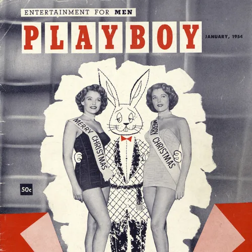 Playboy January 1954 Issue - A Blend of Humor, Mystery, and Festive Cheer