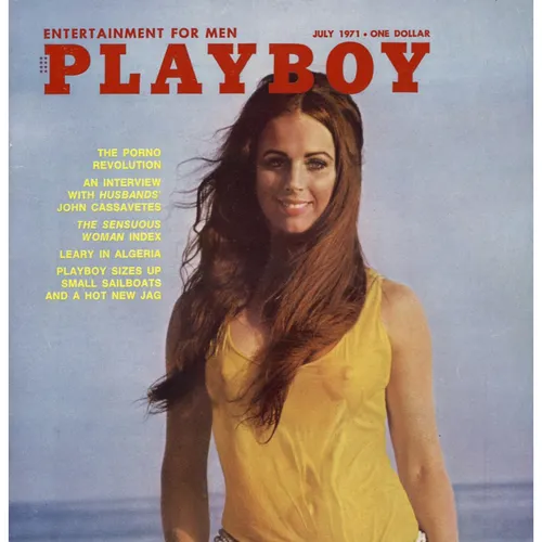 Playboy July 1971 Issue - Exploring The Porno Revolution, John Cassavetes Interview, and More