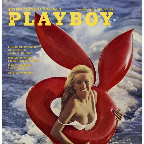 Playboy Magazine, August 1972 - American Sex Laws, Corporate Crime, and The Girls of Munich