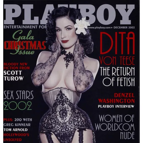 Playboy Magazine, December 2002