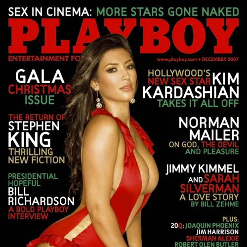 Playboy Magazine, December 2007