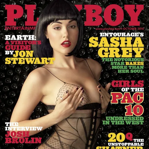 Playboy Magazine, October 2010