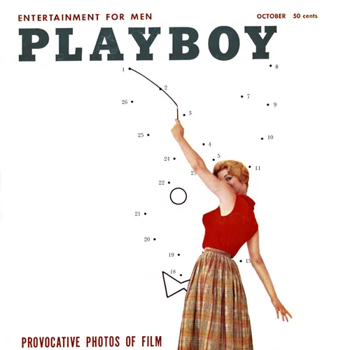 Playboy October 1959 Issue - Provocative Photos, African Safari, Jazz Poll