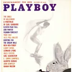 Playboy Magazine October 1960 Issue - Hollywood Glamour, Jazz, and Fall Fashion