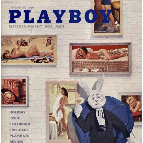 Playboy Magazine January 1961 Issue - A Dash of European Flair, Hemingway’s Mind, and a New Year Celebration