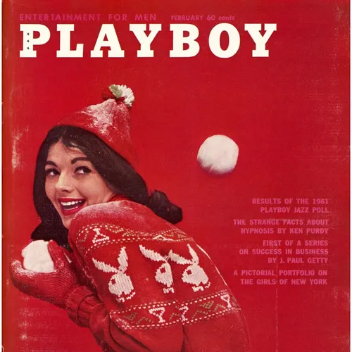 Playboy Magazine February 1961 Issue - Jazzy Nights, New York Beauties, and a Taste of Hypnosis