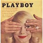 Playboy Magazine May 1961 Issue - High-Stakes Gambling, Private Planes, and Scandinavian Beauty