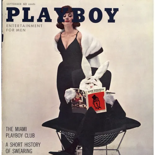 Playboy Magazine September 1961 Issue - The Miami Club, TV Uncensored, and The Art of Swearing