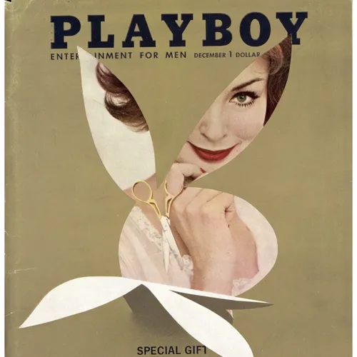 Playboy Magazine December 1961 Issue - Eighth Anniversary, Hemingway's Personal Biography, and Playboy Parties